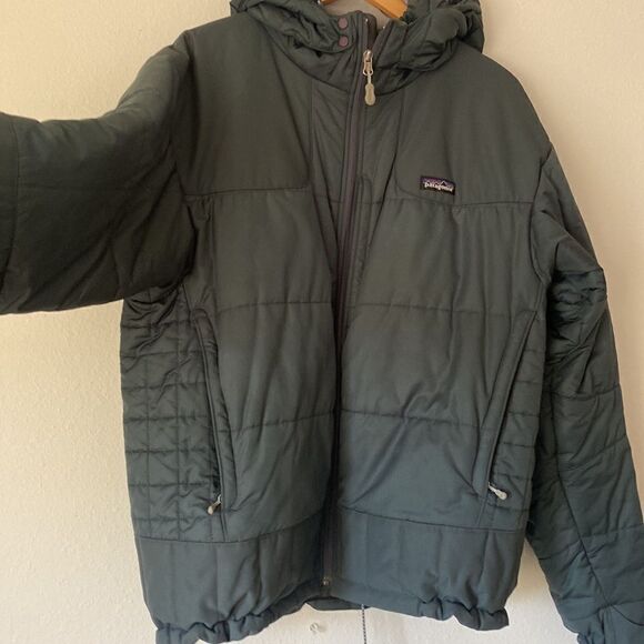Patagonia sz L Teal Rubicon Rider Ski snowboard jacket great pre owned condition - Picture 3 of 12